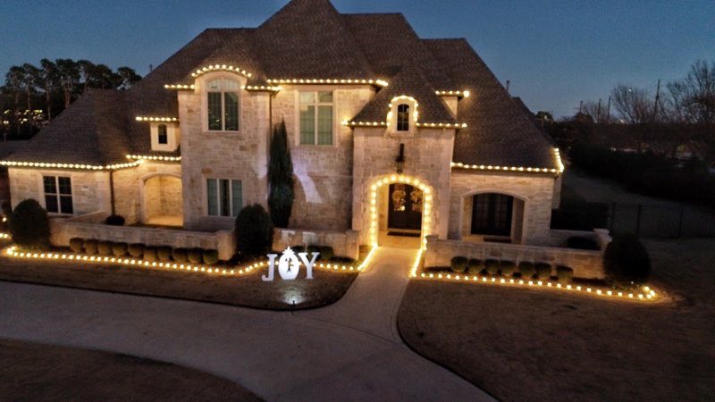 Christmas lights Haslet