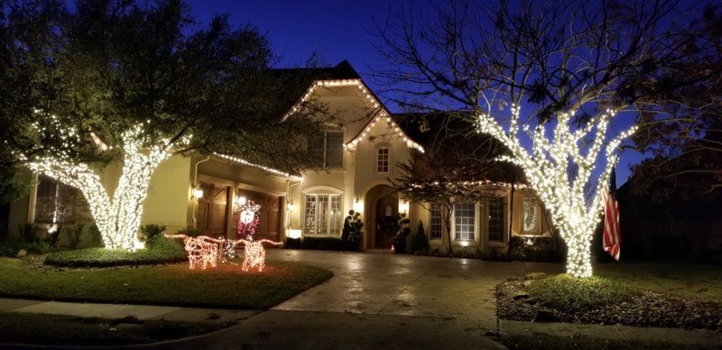 Christmas lights Haslet