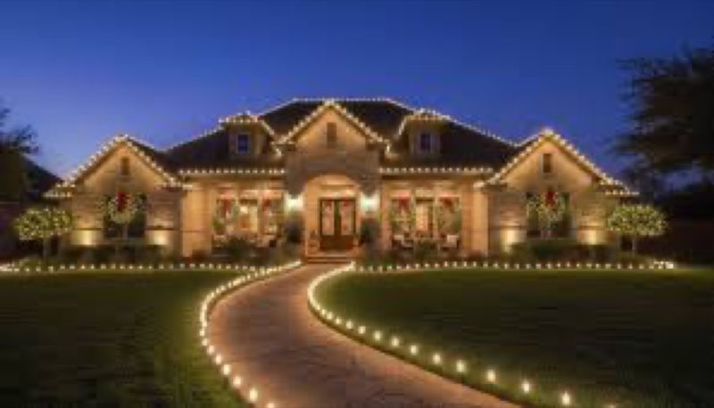 Christmas lights Haslet
