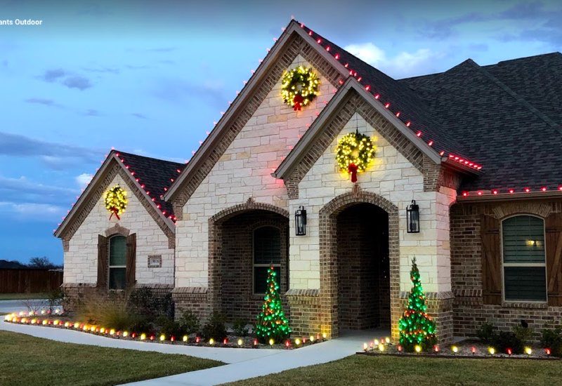 Christmas lights Haslet
